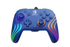 Alternative view of Controller - PDP Afterglow Wave Wired-ontroller - Nintendo Switch